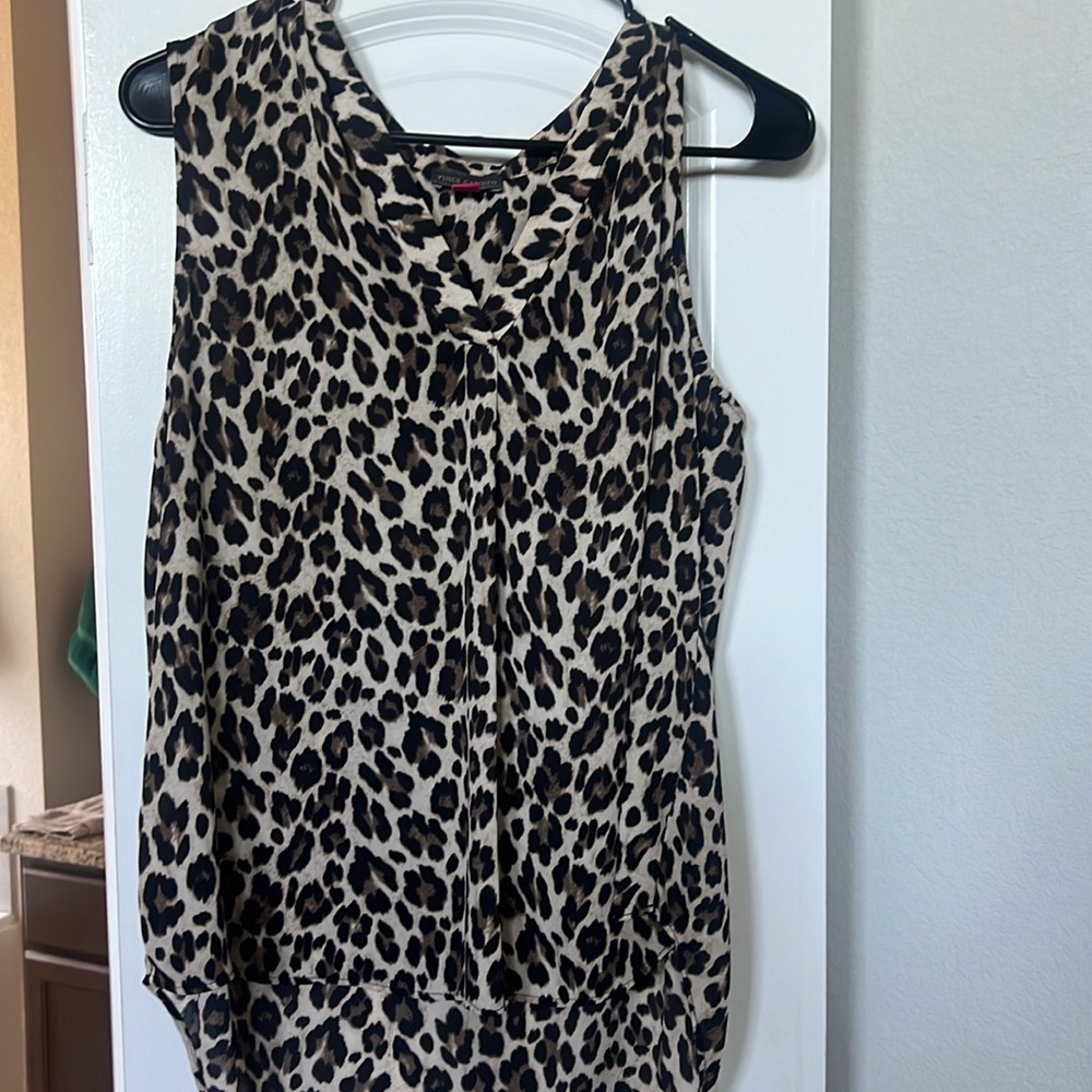 Leopard print blouse